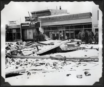 Alaska 1964 Earthquake Pictures - Anchorage Memories