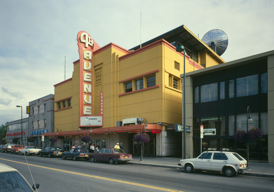 4th Avenue theatre an Anchorage, Alaska movie palace.