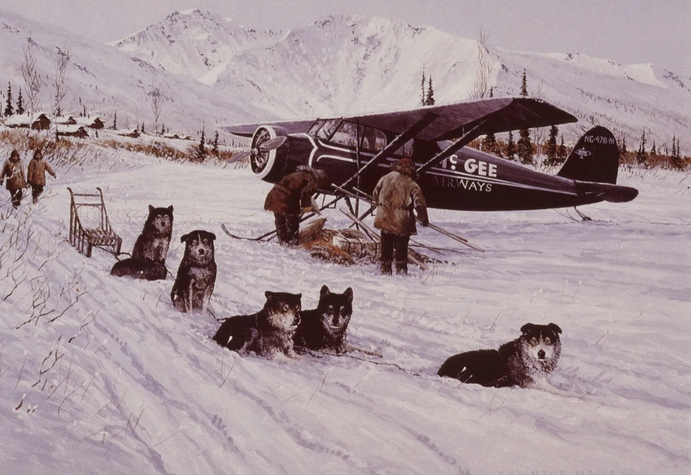 McGee Airways during its fur trading days.